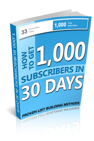 1000 Subscribers in 30 Days